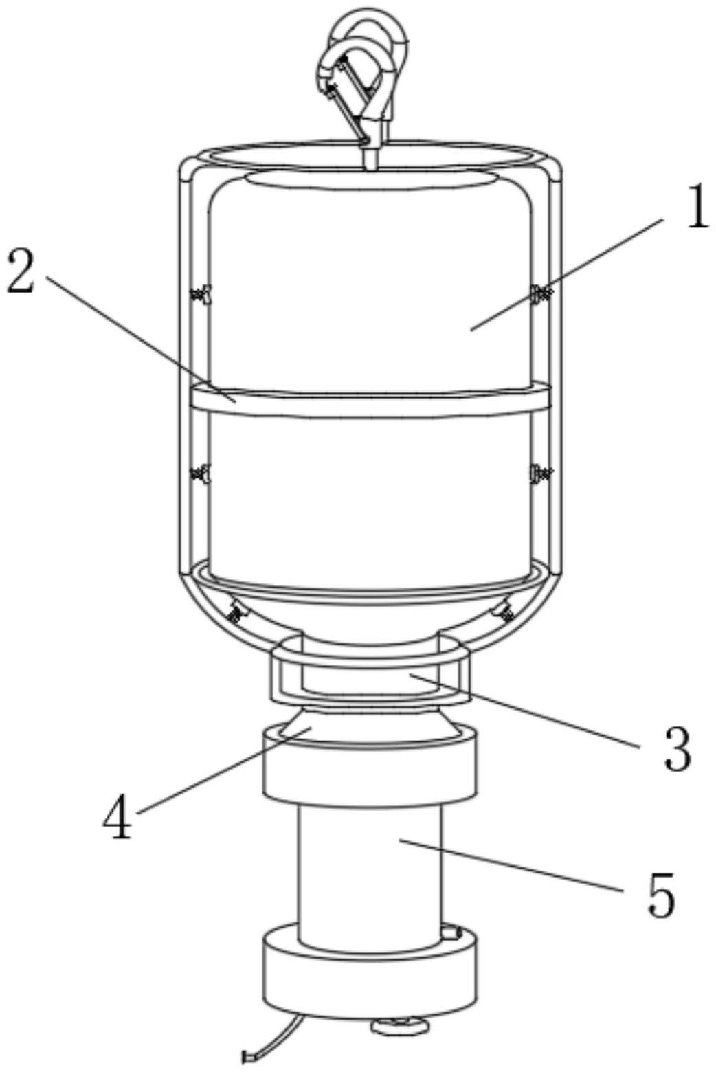一种分体式医用玻璃瓶泄压装置的制作方法