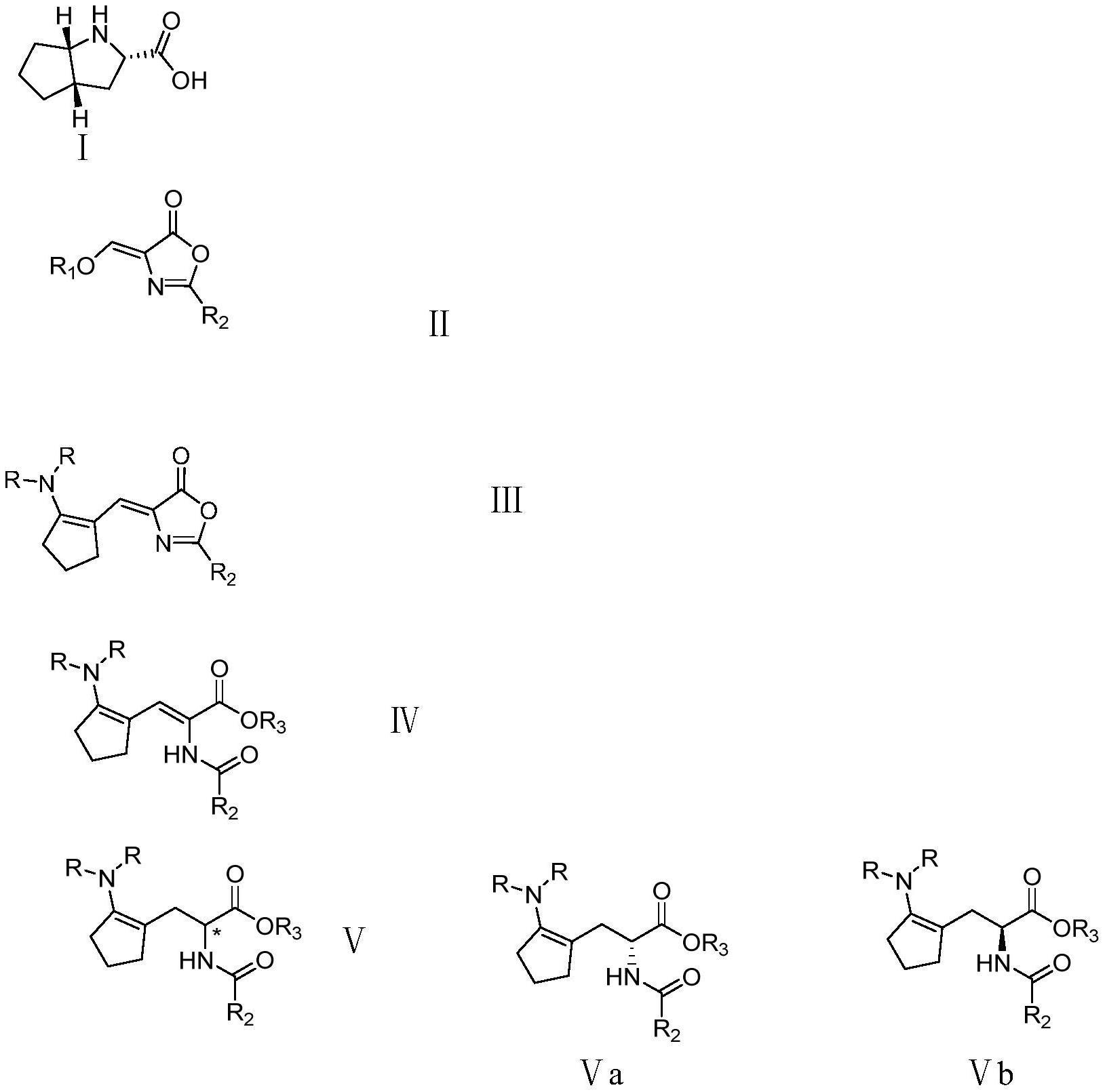 一种雷米普利中间体氮杂二环[3,3,0]辛烷-3(S)-羧酸制备方法与流程