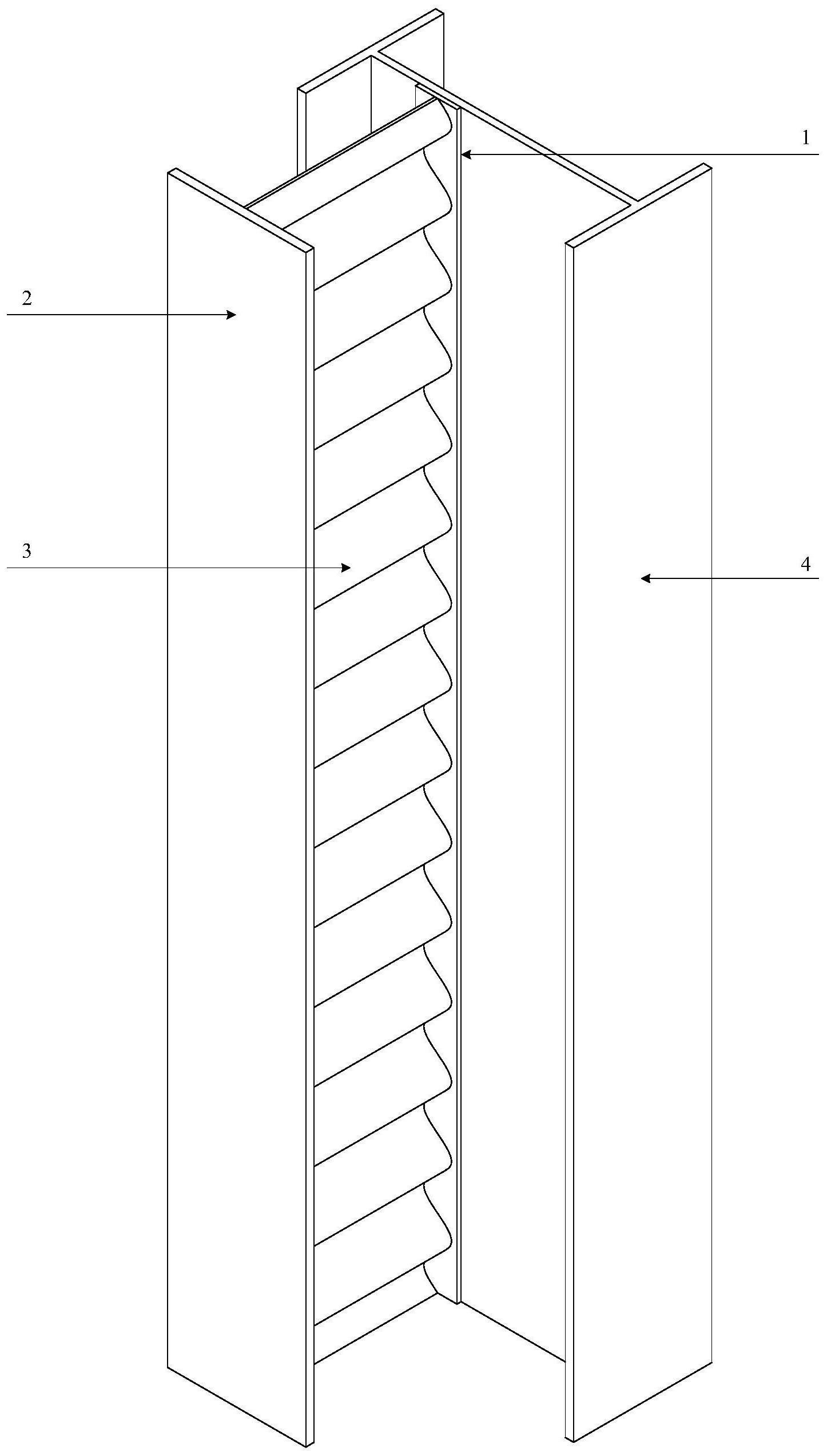 一种异形角柱、装配方法、劲性组合异形柱