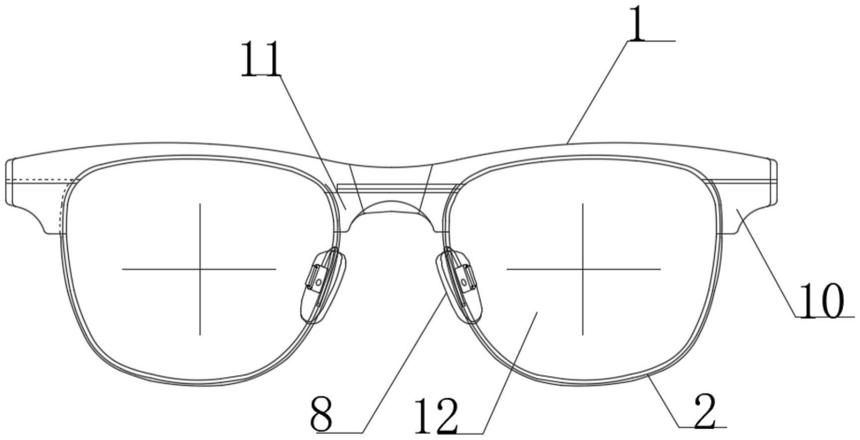 一种镜框可拆卸式眼镜的制作方法