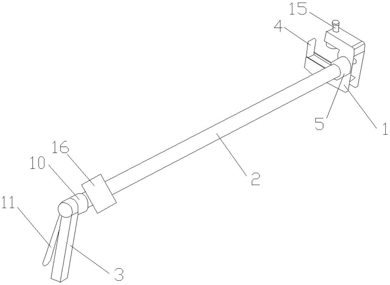 一种钳形表固定装置的制作方法