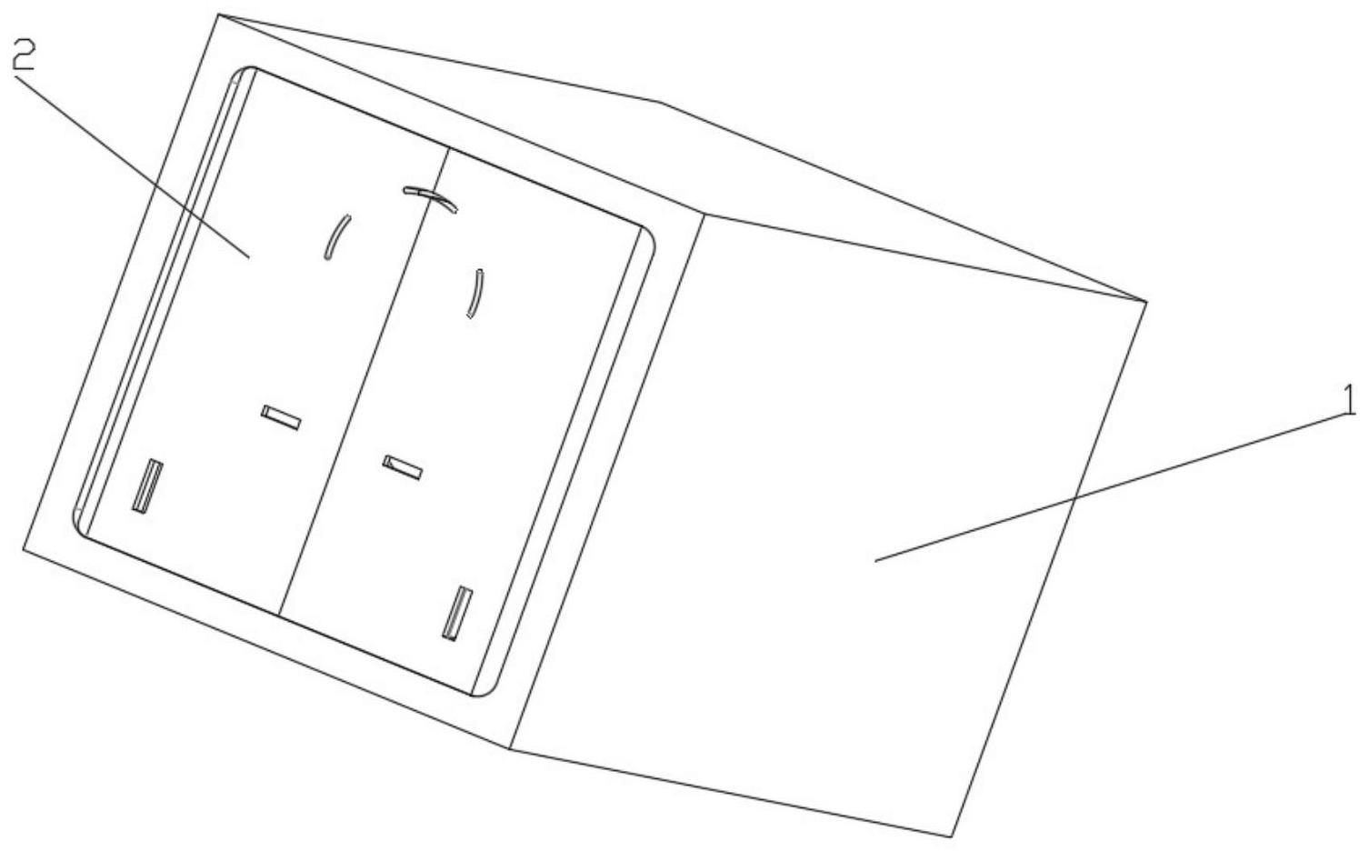 一种床头箱铸造模具的制作方法