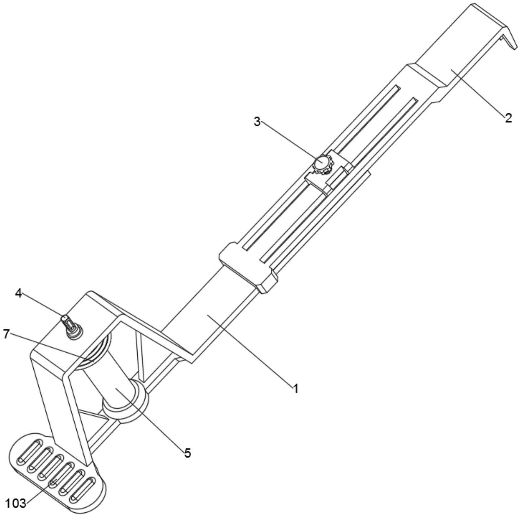 河道护坡施工打孔机的制作方法