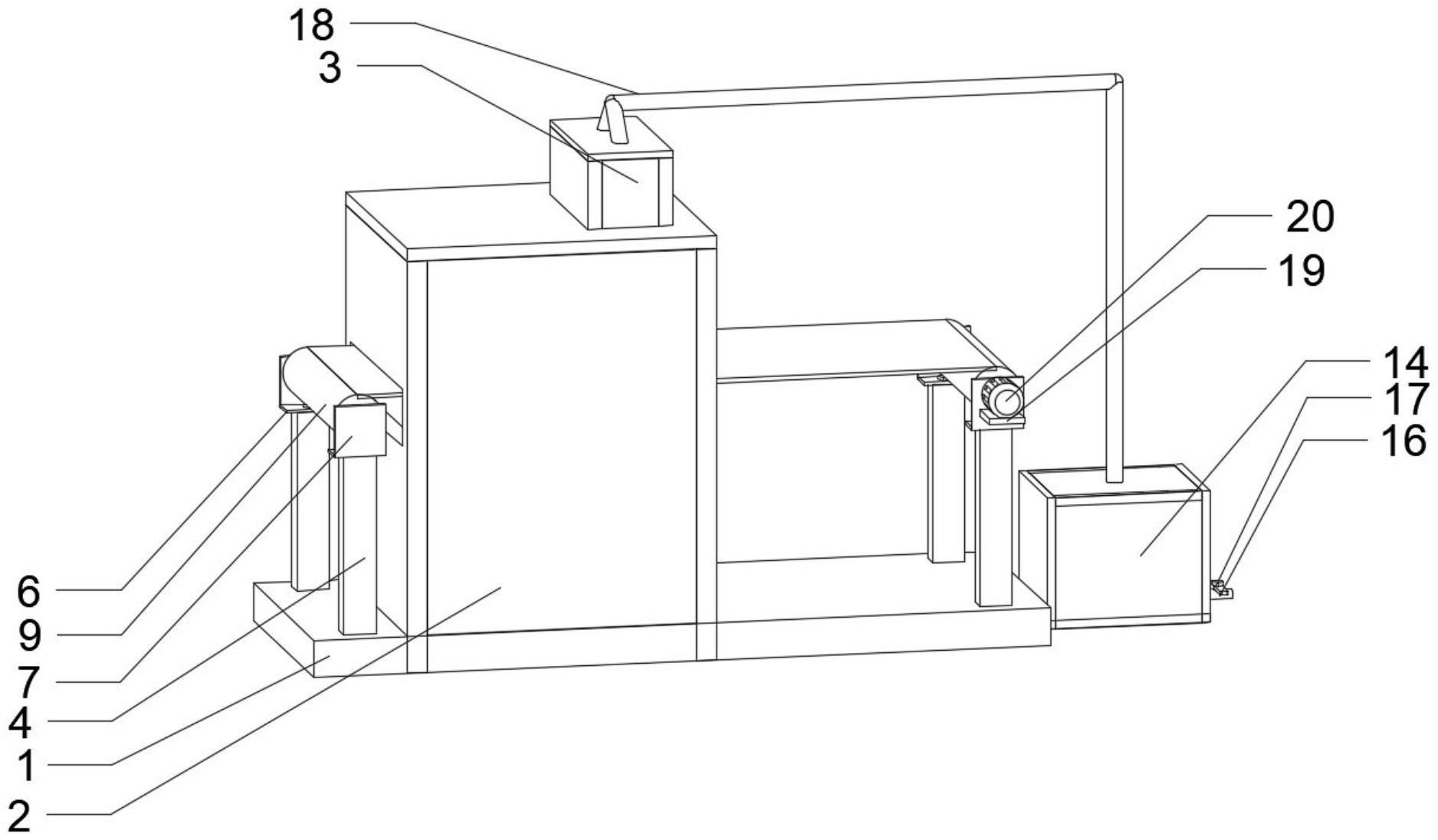 一种基于纺织的具有除尘功能的纺织品吸尘装置的制作方法