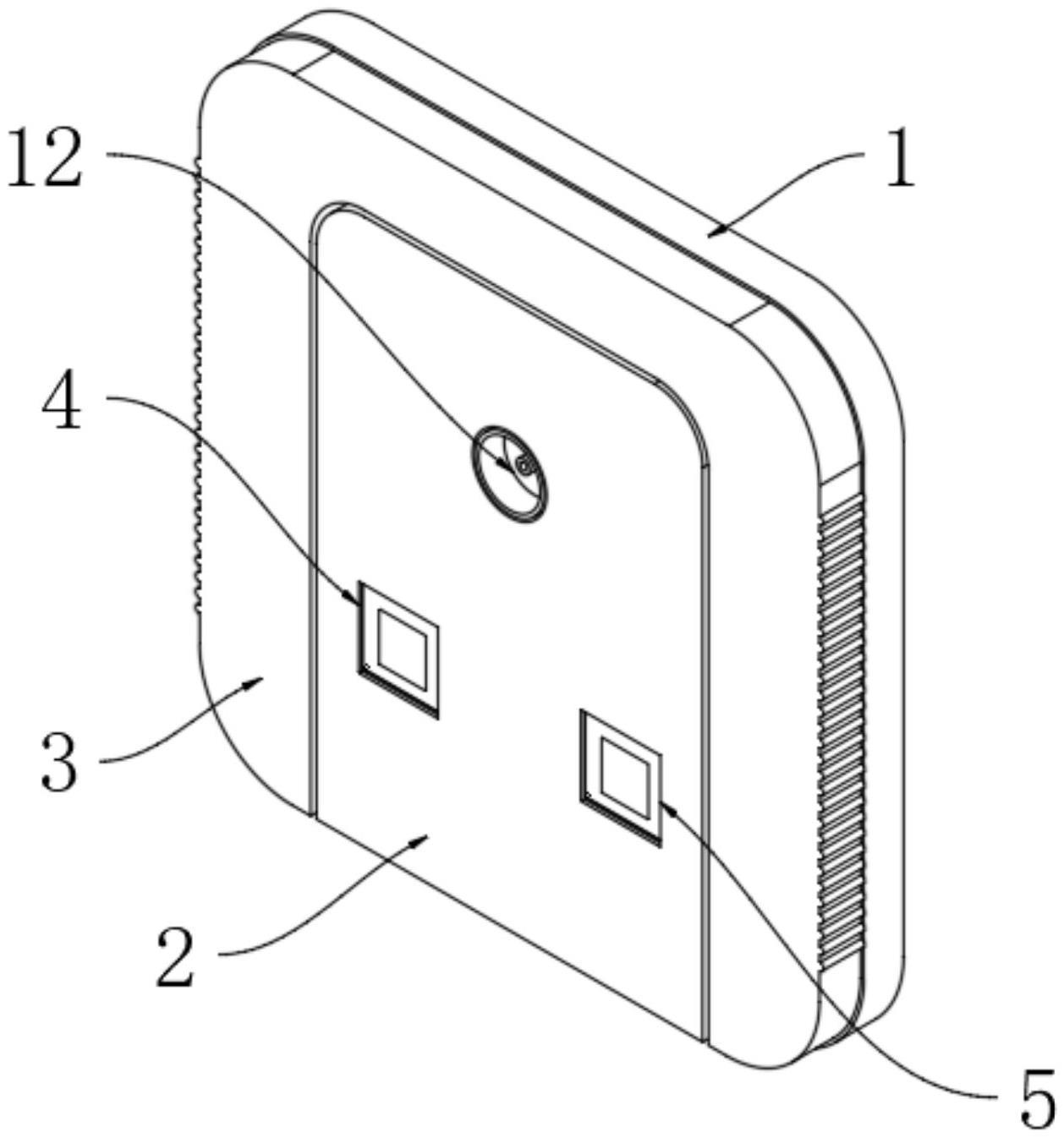 一种86型光纤网络终端的制作方法