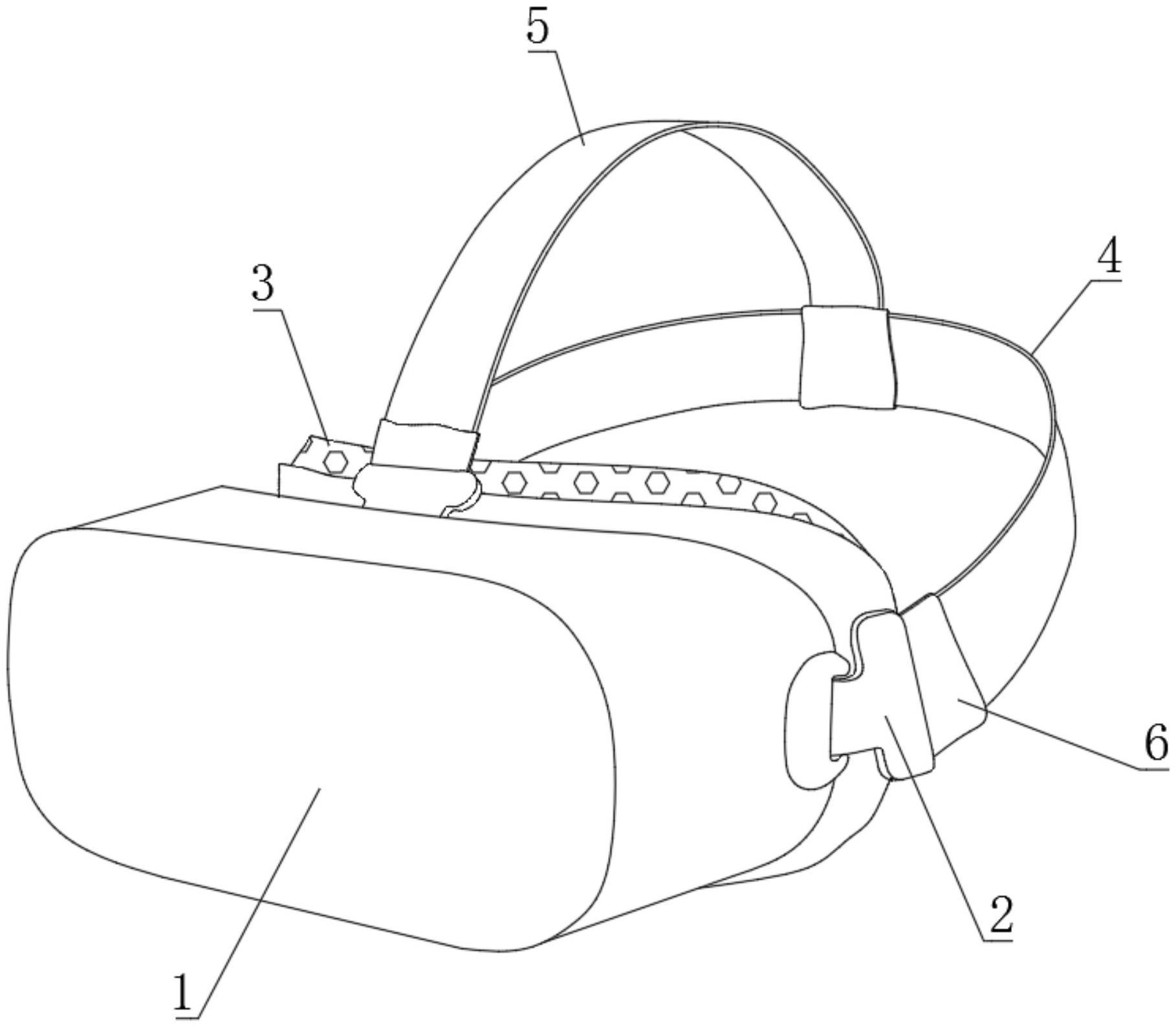 一种便于收纳的VR头戴装置的制作方法