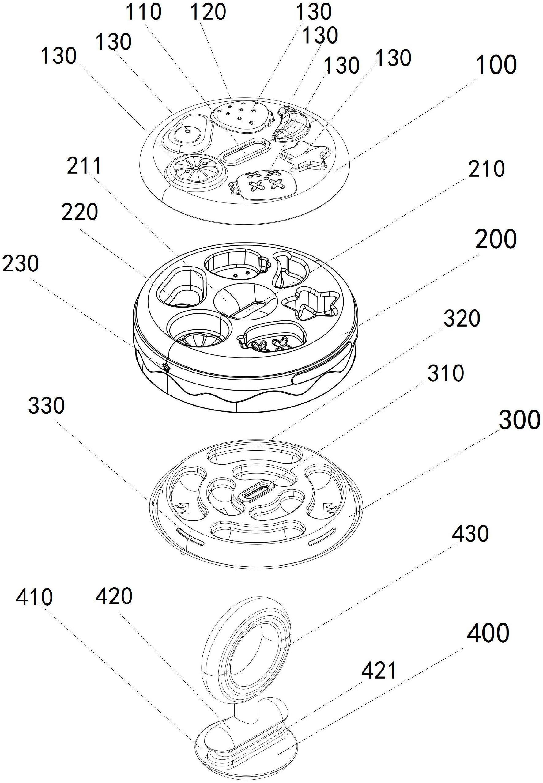 一种辅食盒的制作方法