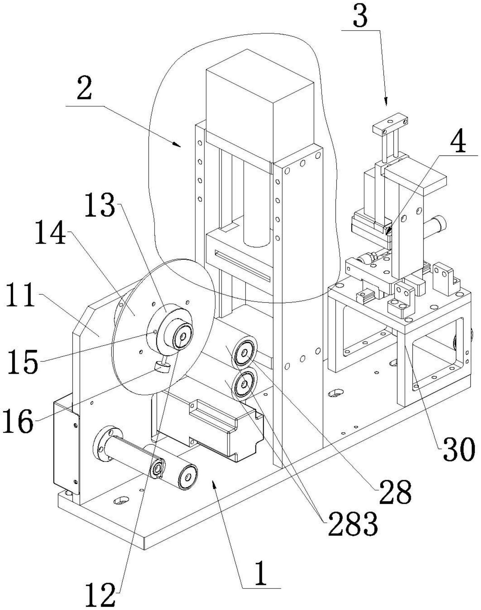 泡棉成型冲刀机构的制作方法