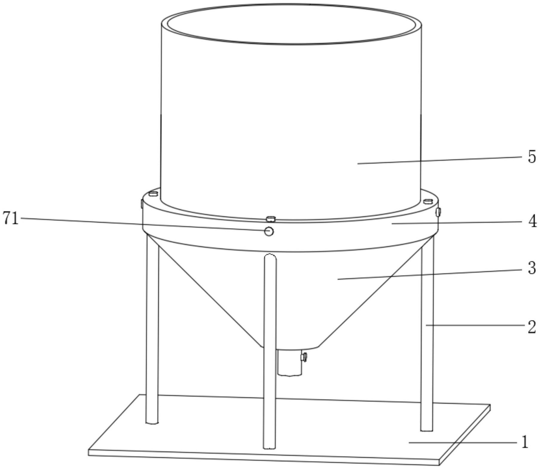 一体化泵站自清洁底座的制作方法