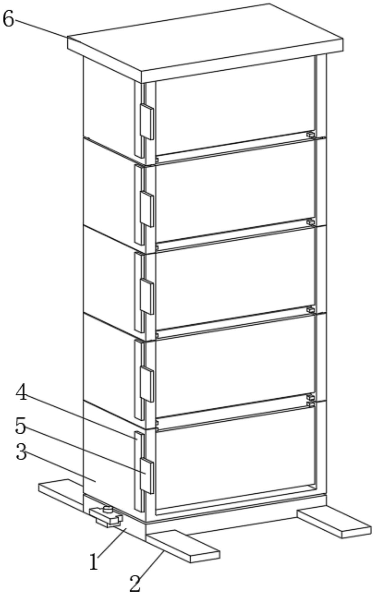 一种实验室家具的组装结构的制作方法