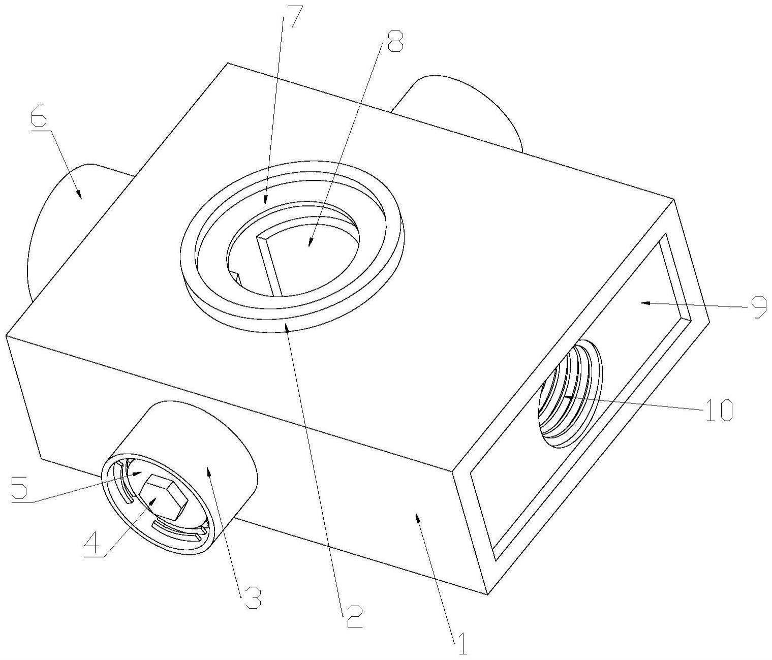 一种易穿线的橡胶件塑料卡扣的制作方法