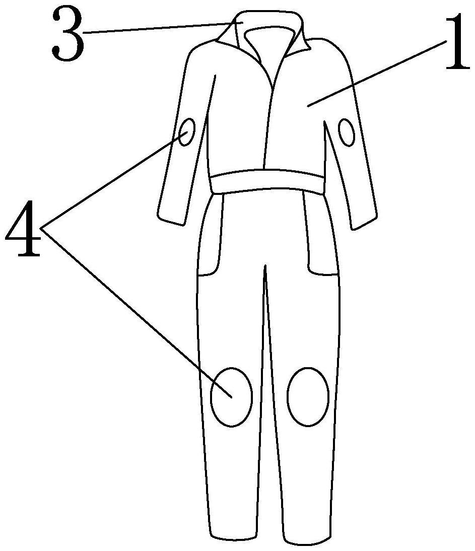 一种耐磨防静电服饰的制作方法