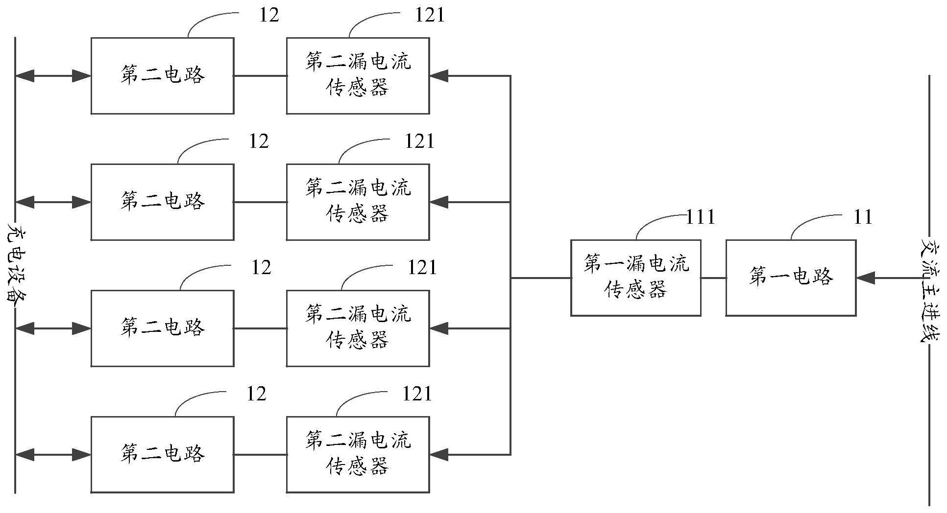 一种多级漏电保护电路、系统及漏电自恢复方法与流程