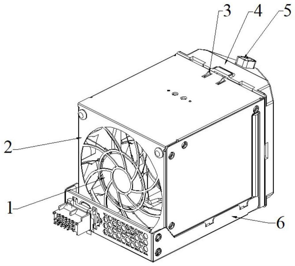 一种服务器风扇模组的制作方法