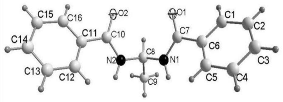 一种偕二酰胺化合物、晶体结构及其制备方法与流程