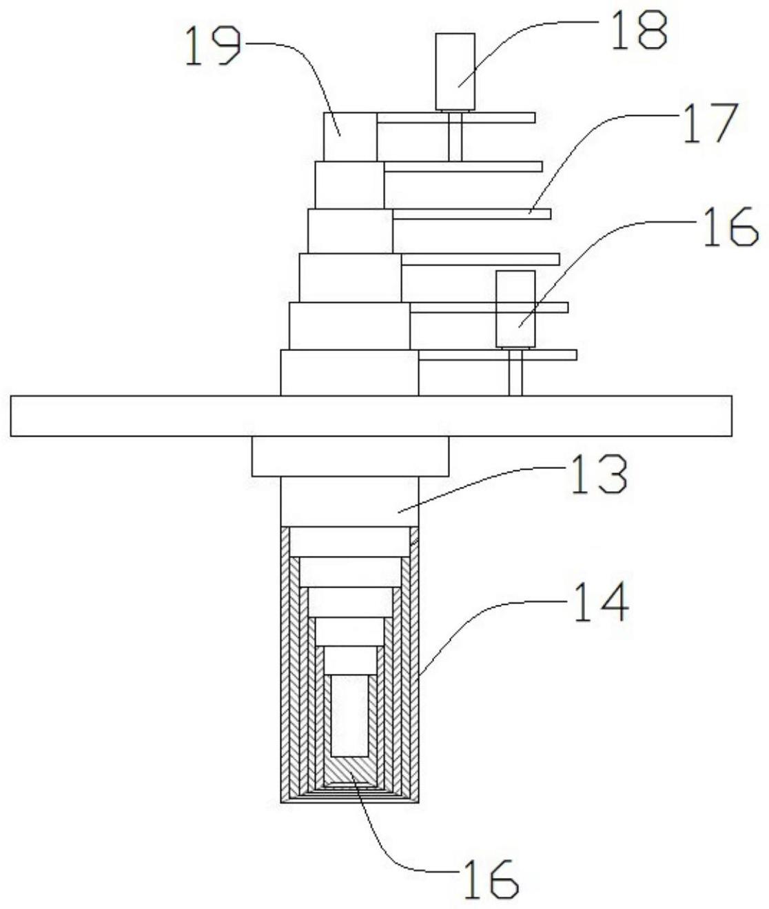 钣金板材多孔径冲孔机床的制作方法