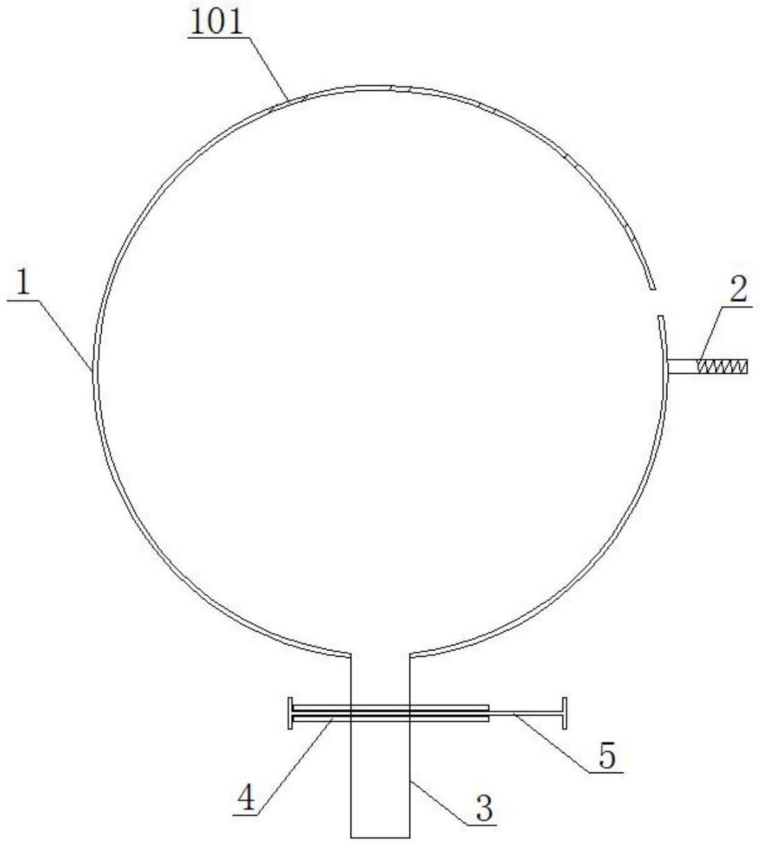 钢管柱注浆用管套的制作方法