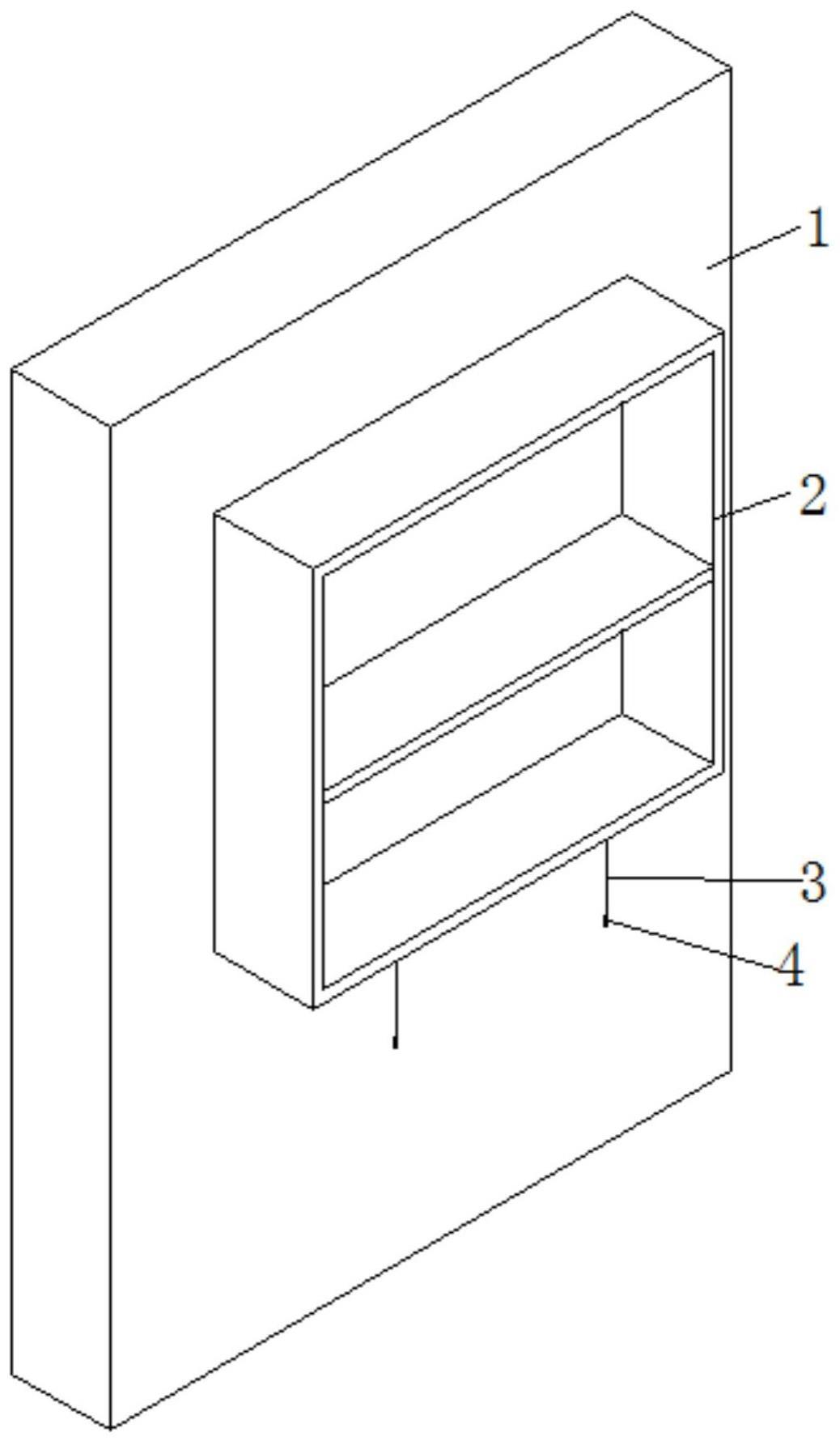 挂墙家具安装五金件系统的制作方法