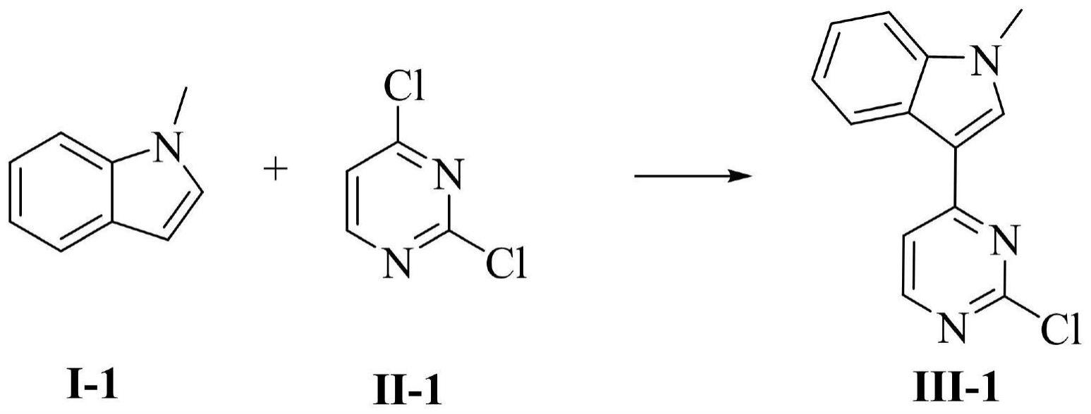 一种4 吲哚嘧啶联芳类化合物的制备方法与流程