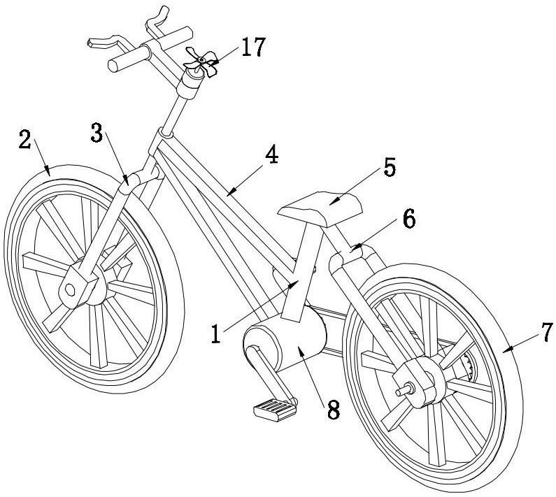 一种具有健身功能的电动自行车的制作方法