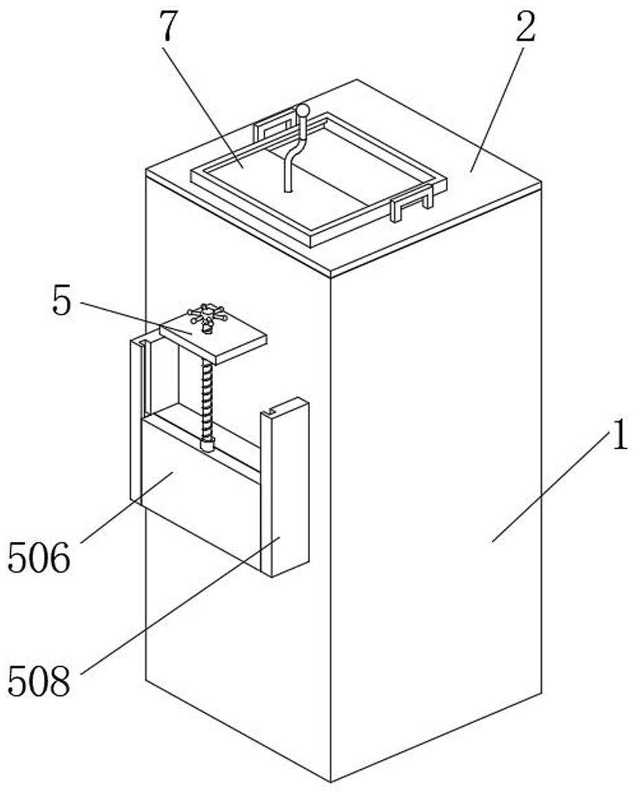 一种建筑燃气管道井防火通风结构的制作方法