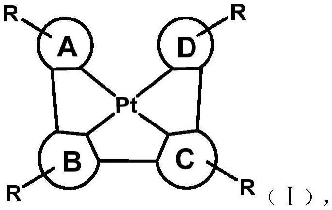 一种铂配合物及包含其的有机电致发光器件的制作方法