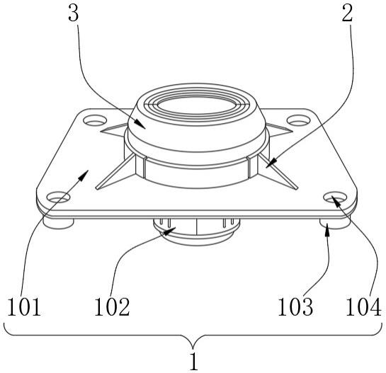 一种数控CD纹机用CD固定装置的制作方法