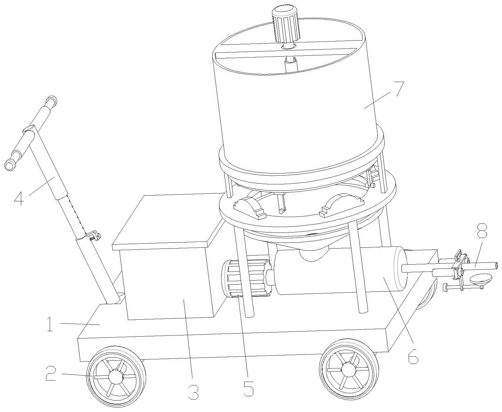 一种建筑施工混凝土注浆装置的制作方法