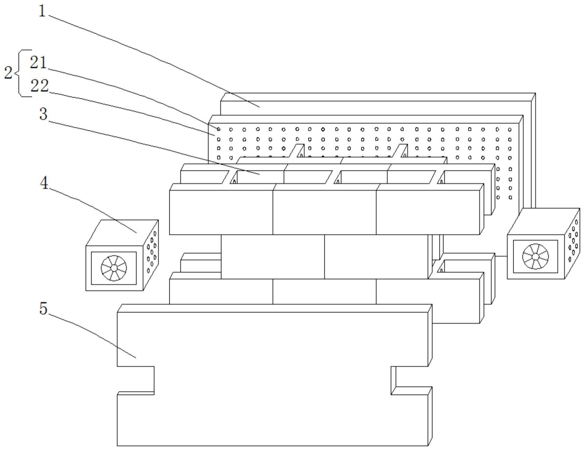 一种医院建筑用墙体甲醛吸收装置的制作方法