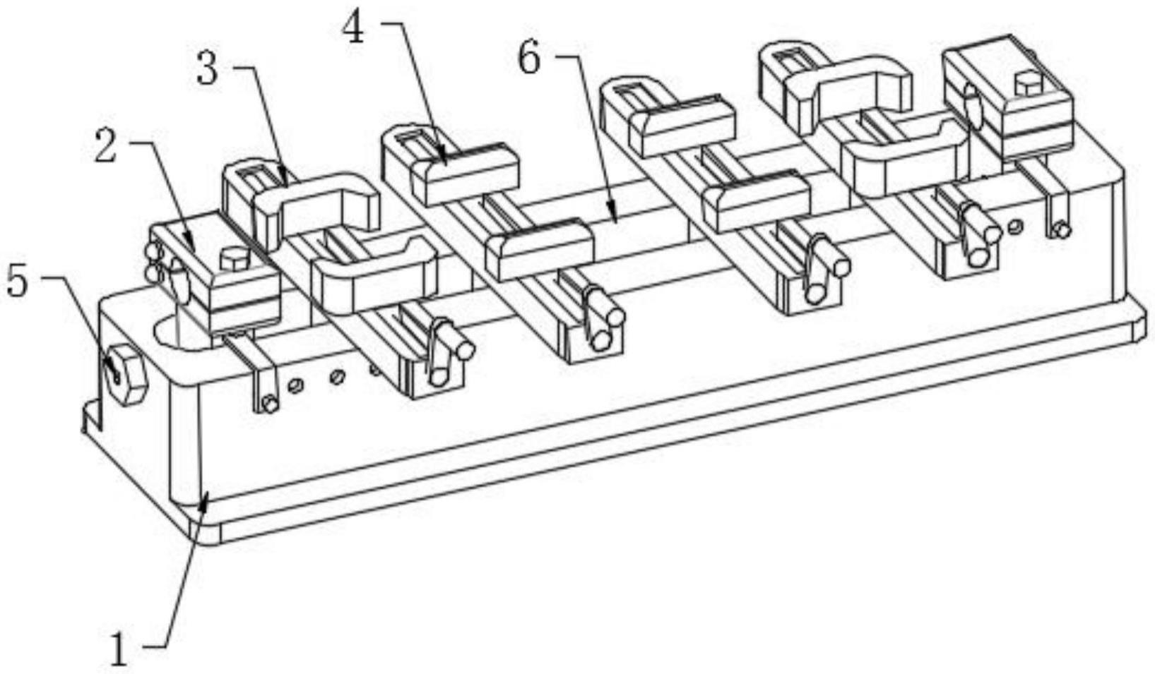 一种测量电线电阻值的电桥夹具的制作方法