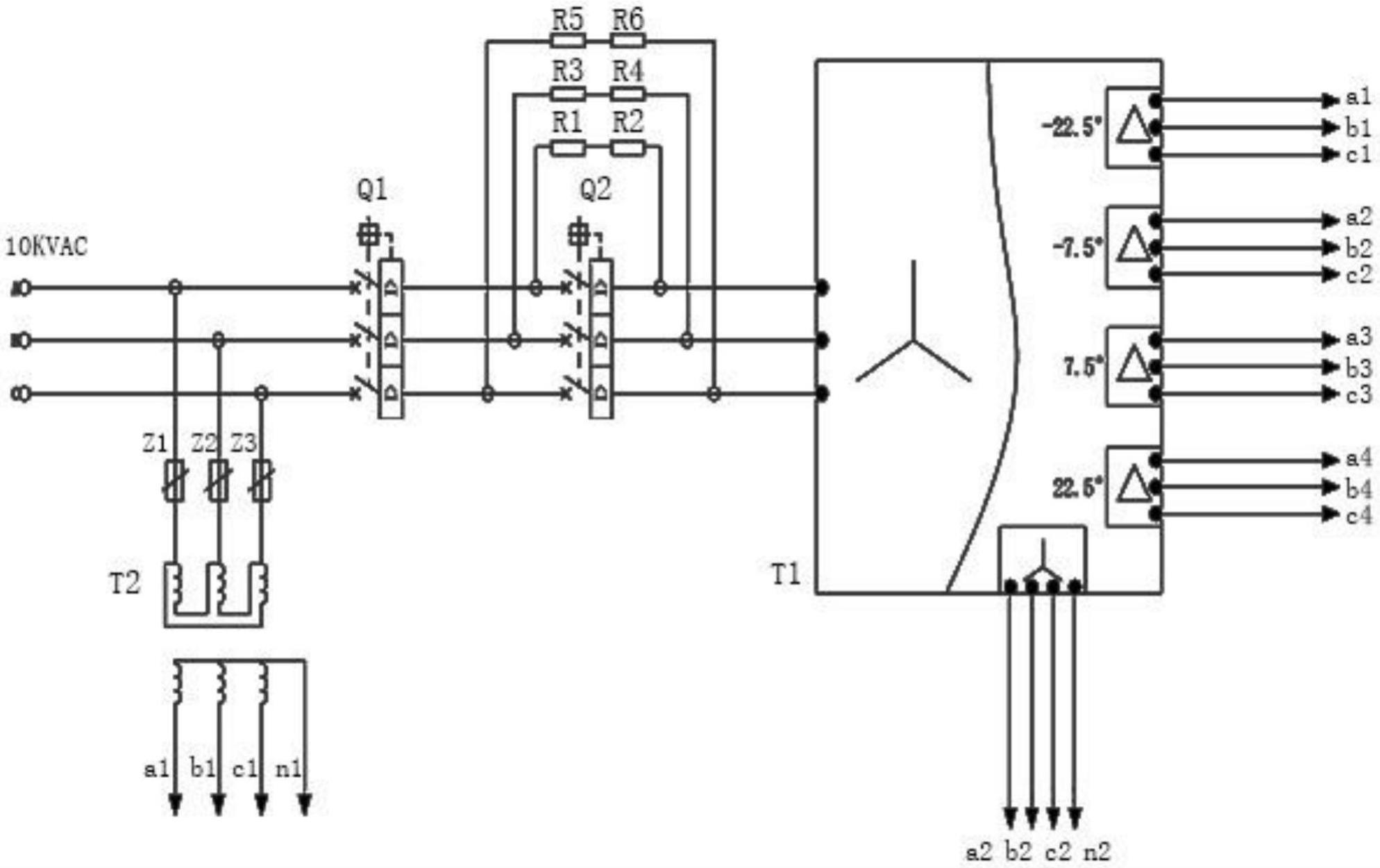 电驱压裂变频撬的供电设备的制作方法