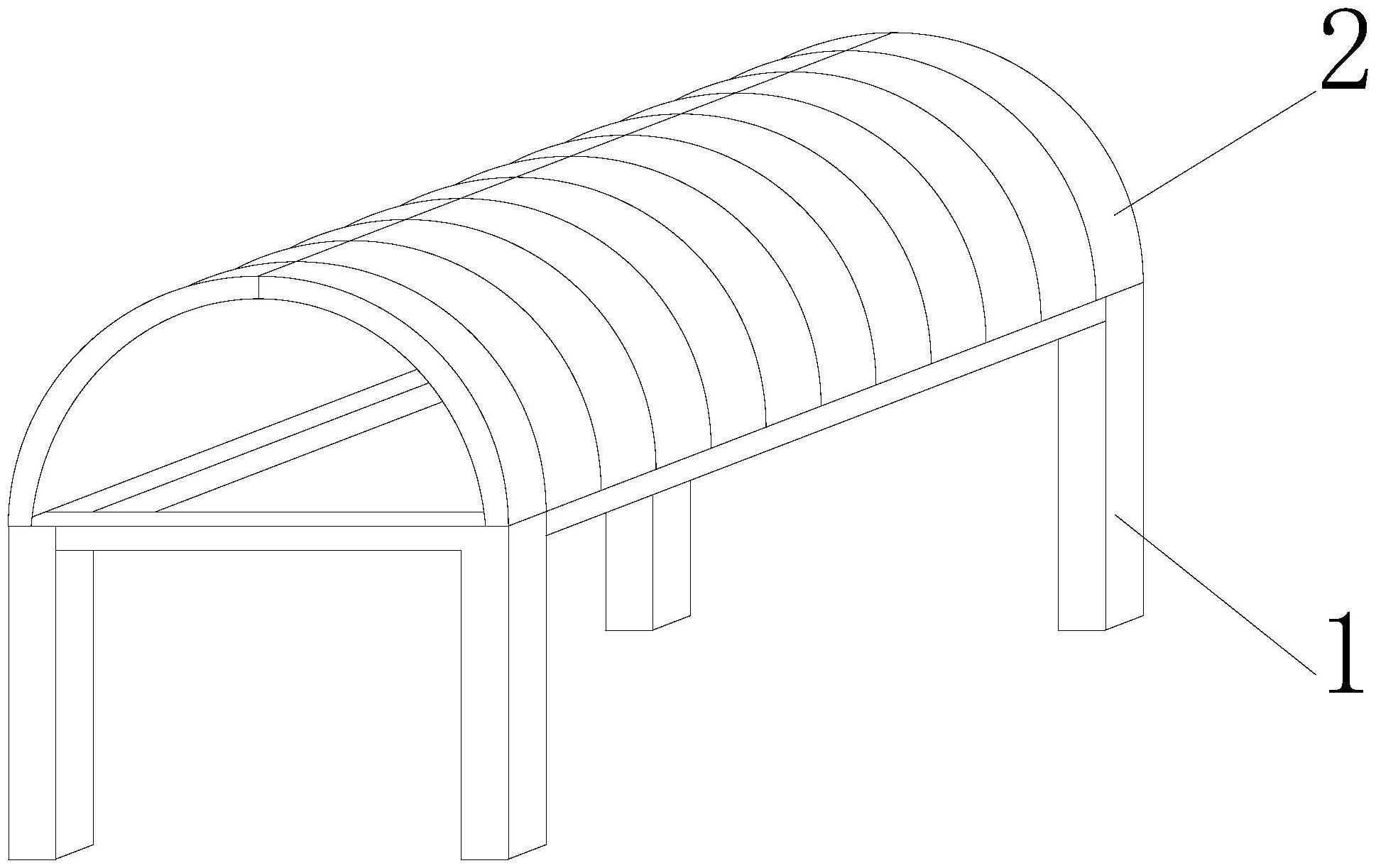 一种适用于隧洞开挖衬砌的顶部弧度调节支架的制作方法
