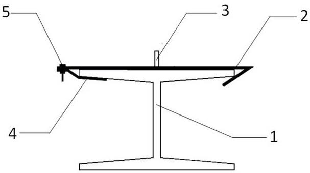 一种可调式拉杆悬挑架立杆定位结构及其施工方法与流程