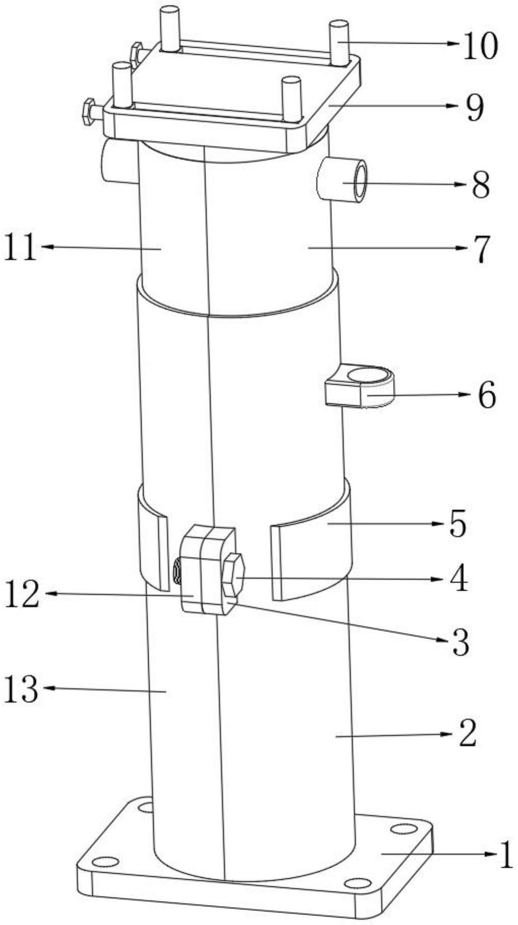 一种液压支柱外置防护装置的制作方法