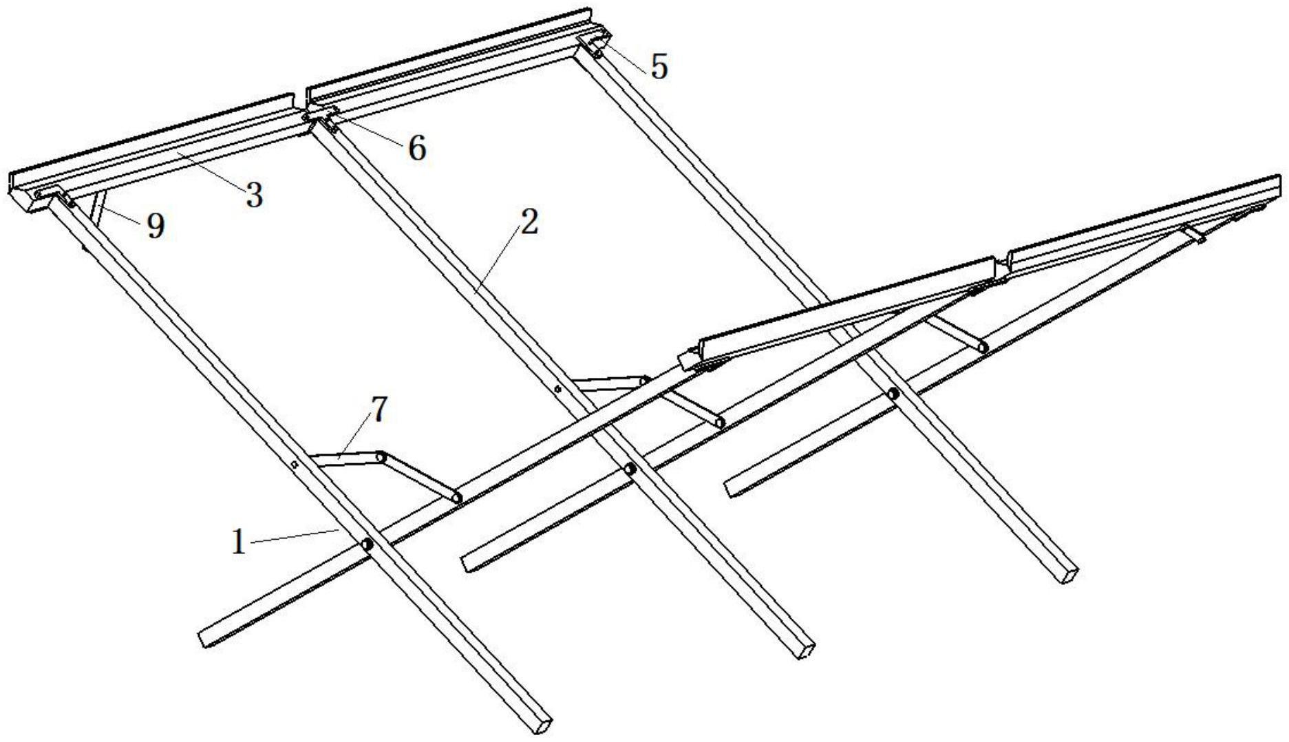 一种便携式折叠桌的制作方法