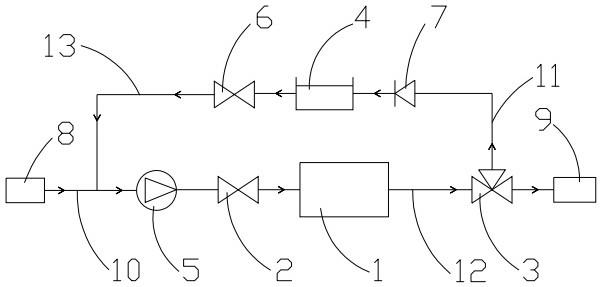 一种一次加热式高温热泵机组的制作方法