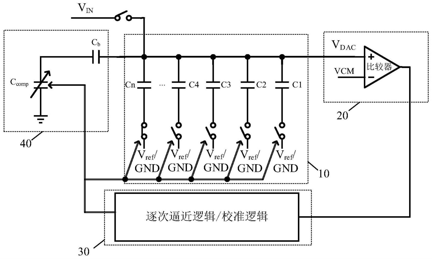 一种基于电压回补的SAR型ADC及其校准方法