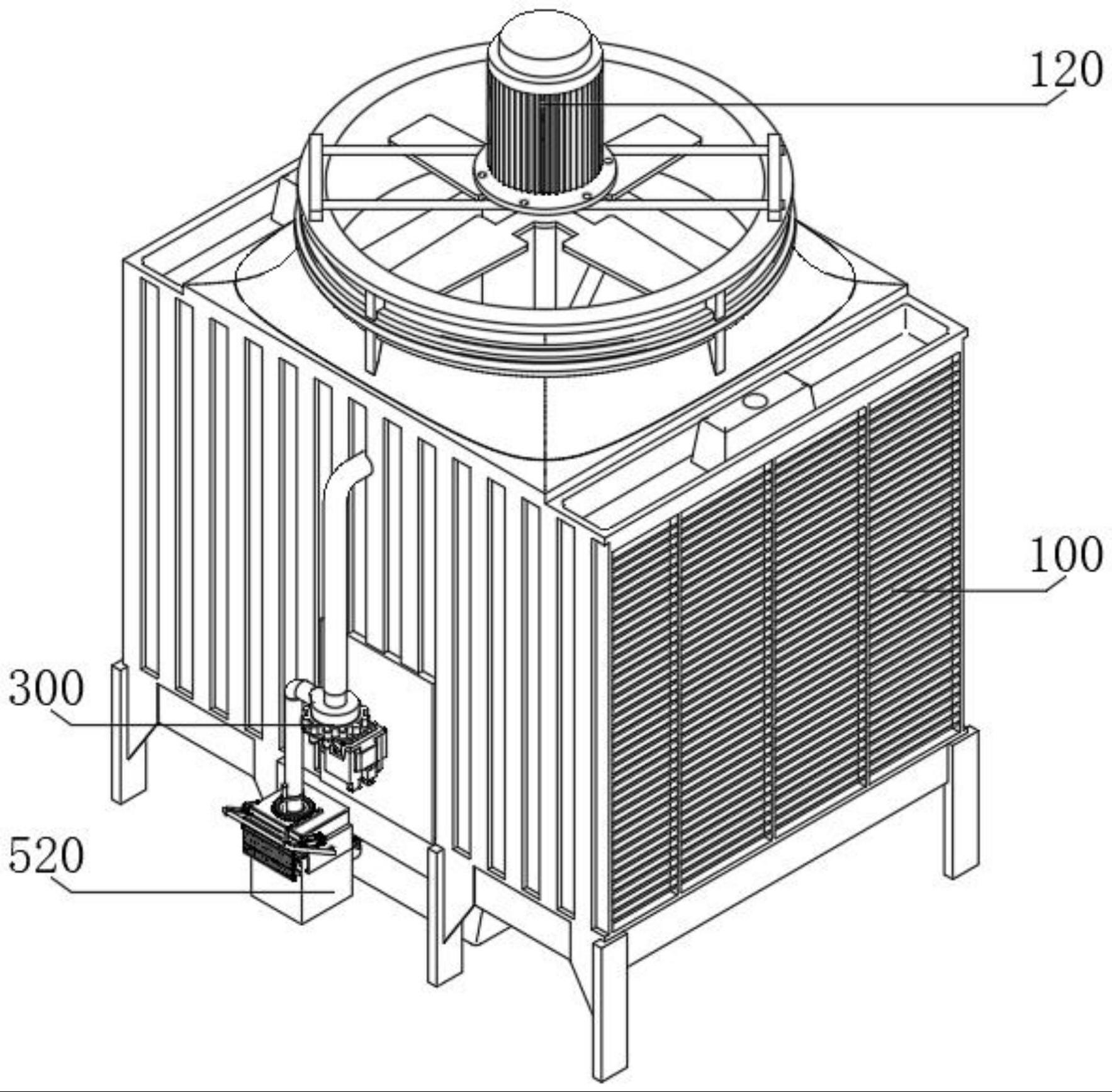 冷却塔供水机构及冷却塔的制作方法