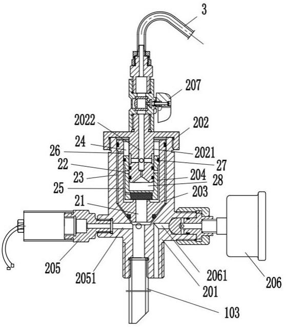 直接式感温自启灭火装置容器阀的制作方法