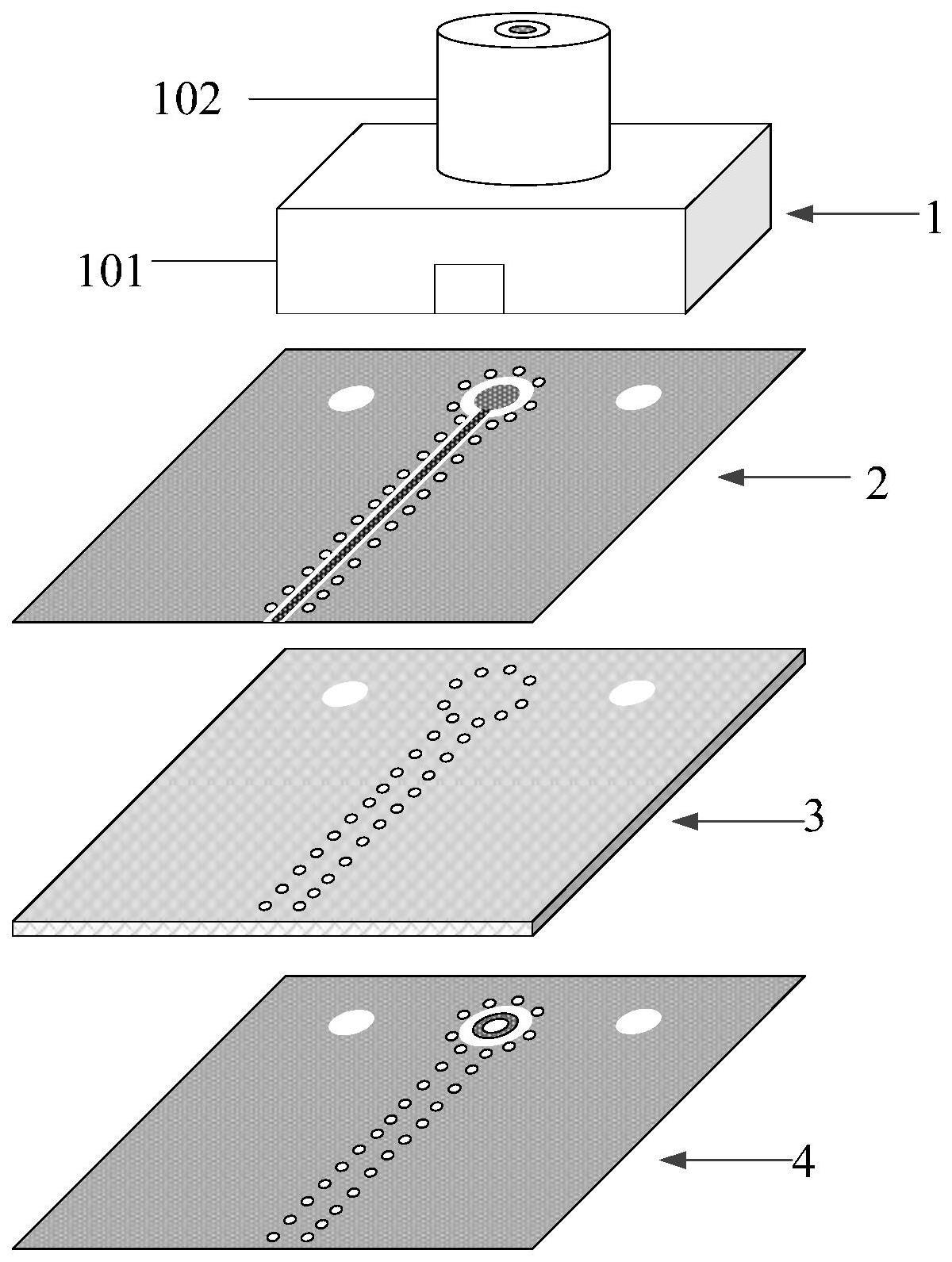 用于免焊型连接器与PCB共面波导的过渡结构的制作方法