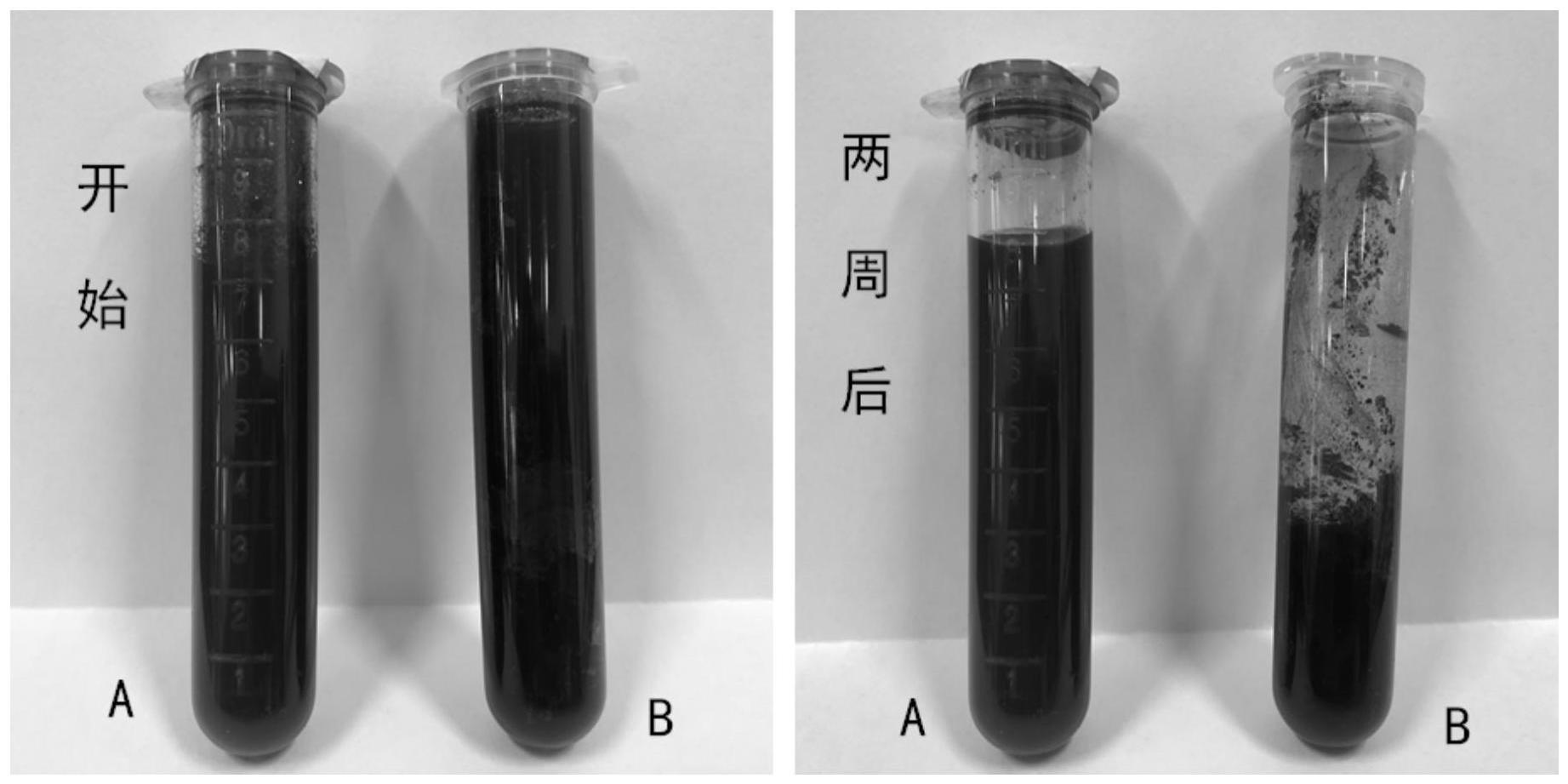 一种纳米碳粉-离子型表面活性剂混合基质及其制备方法和应用