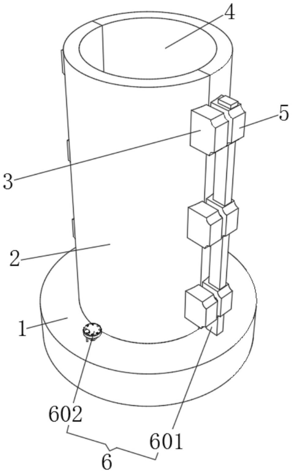 一种成型圆柱形混凝土抗冻试件的模具的制作方法