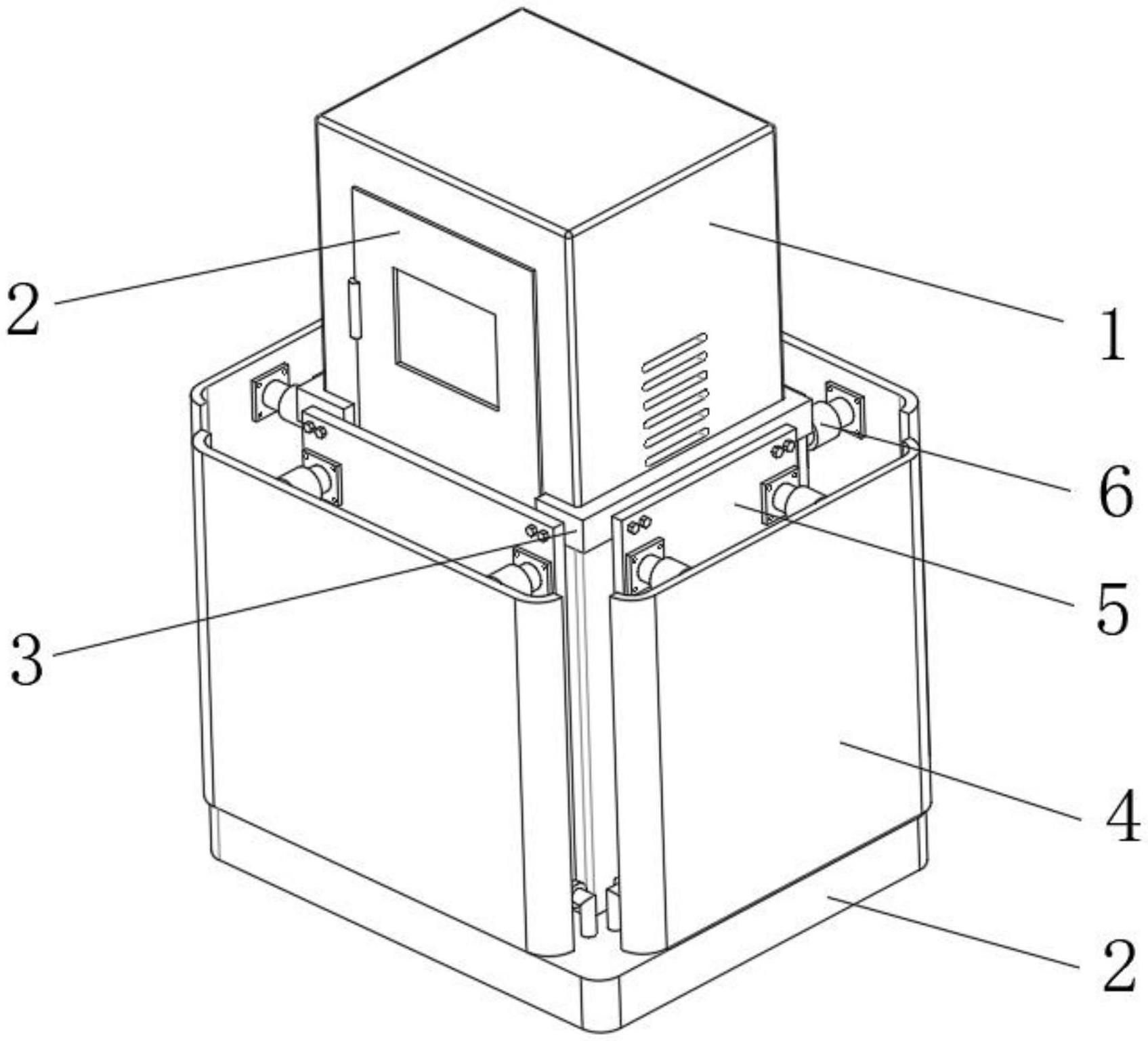 一种户外用配电柜防冲撞结构的制作方法