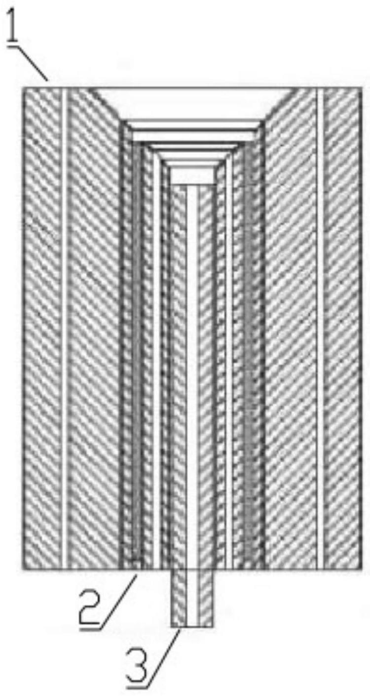 一种用于碲锌镉晶体生长坩埚的组合式支撑托的制作方法