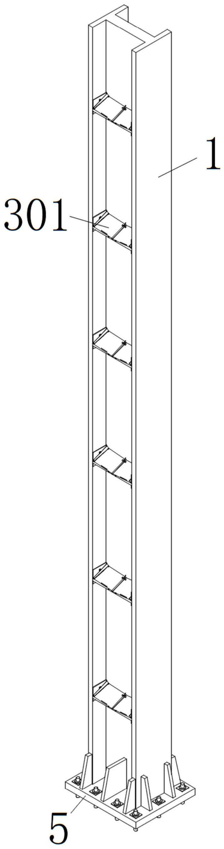 一种用于装配式钢结构的一字型竖向承重构件的制作方法