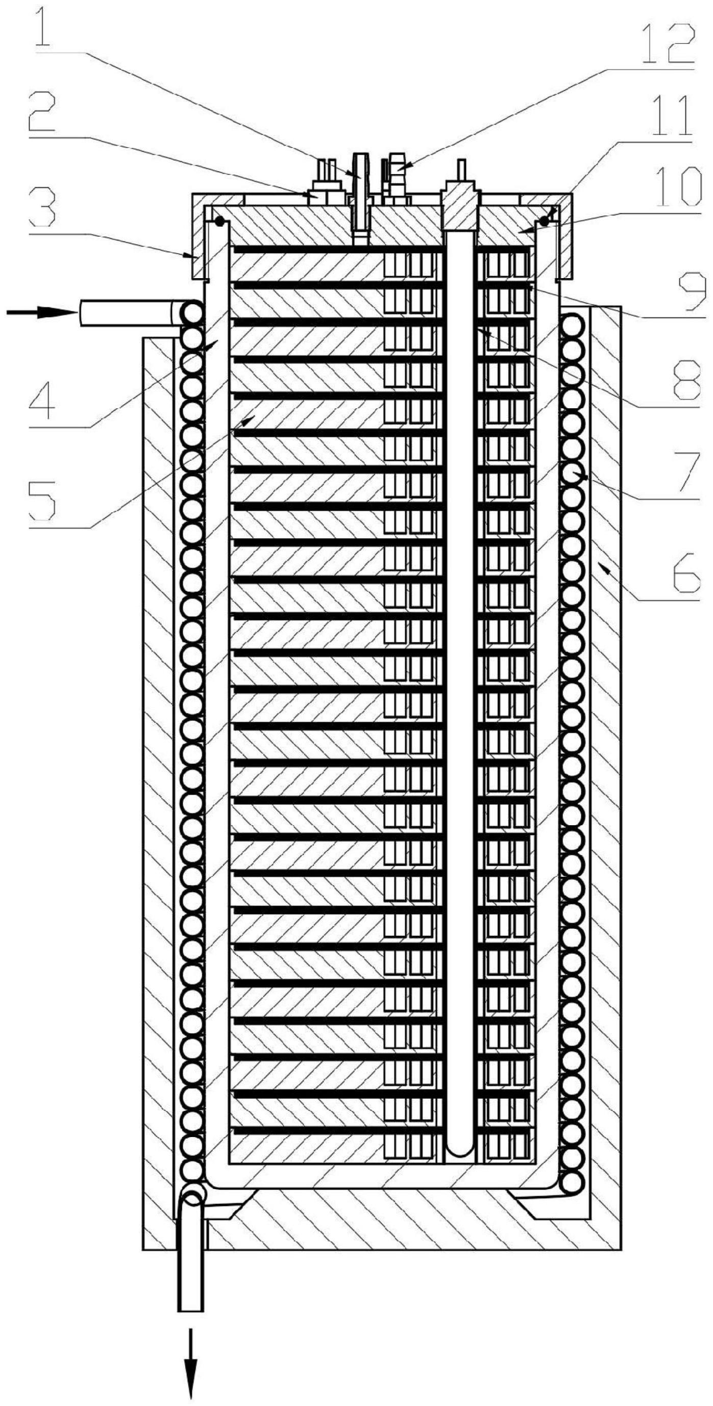 一种用于装填镁基固态储氢材料的储氢罐