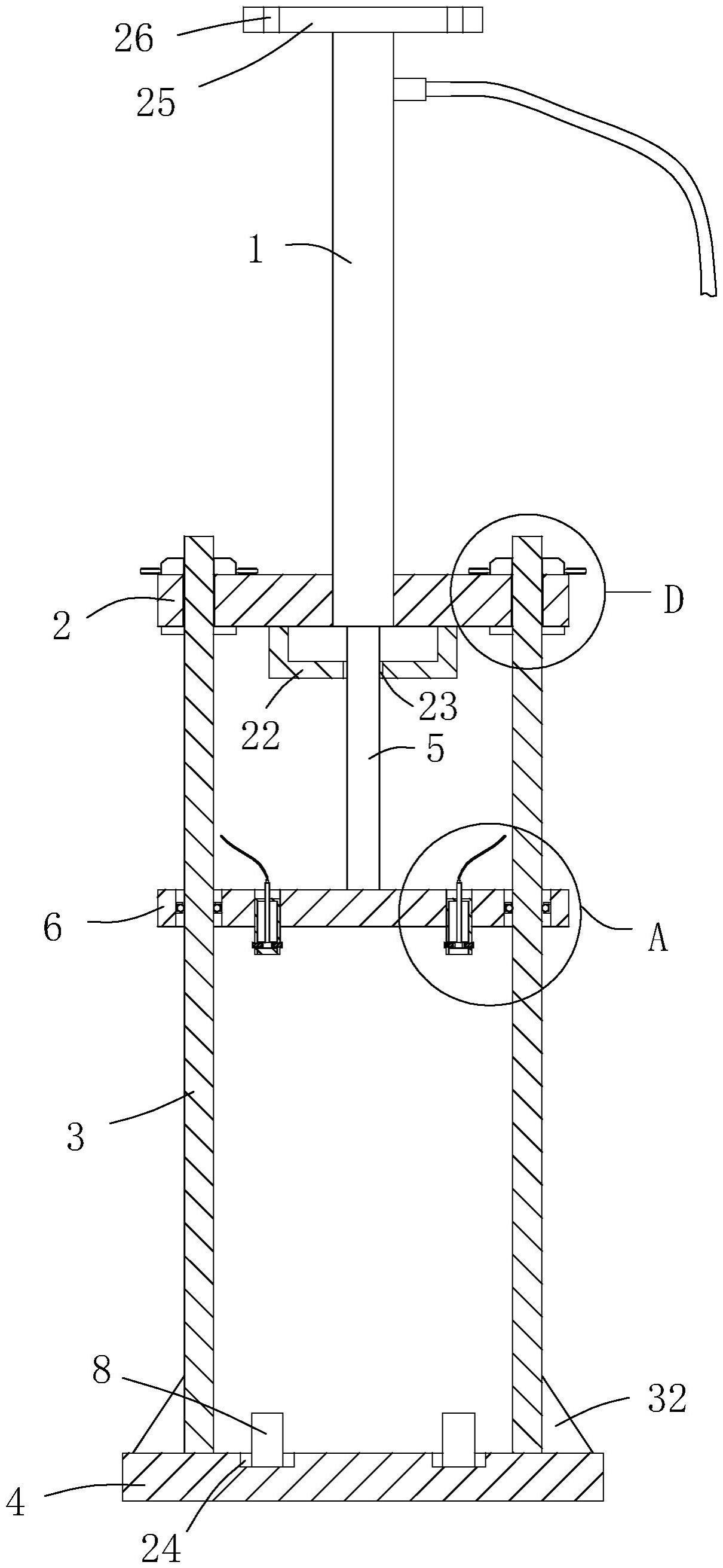 深井泵电机筒压装自动上料桁架机械手的制作方法