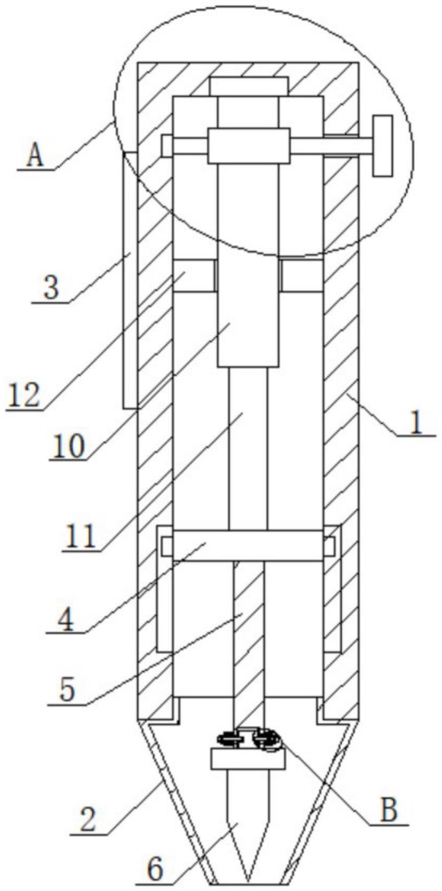 一种血糖仪外壳上传切刀装置的制作方法