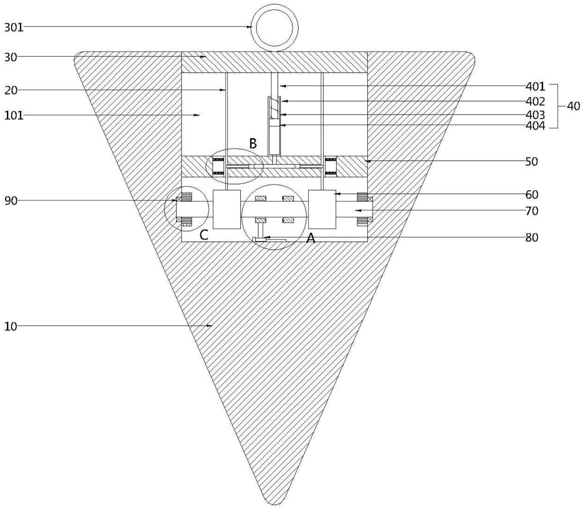 一种建筑施工用测量线坠的制作方法