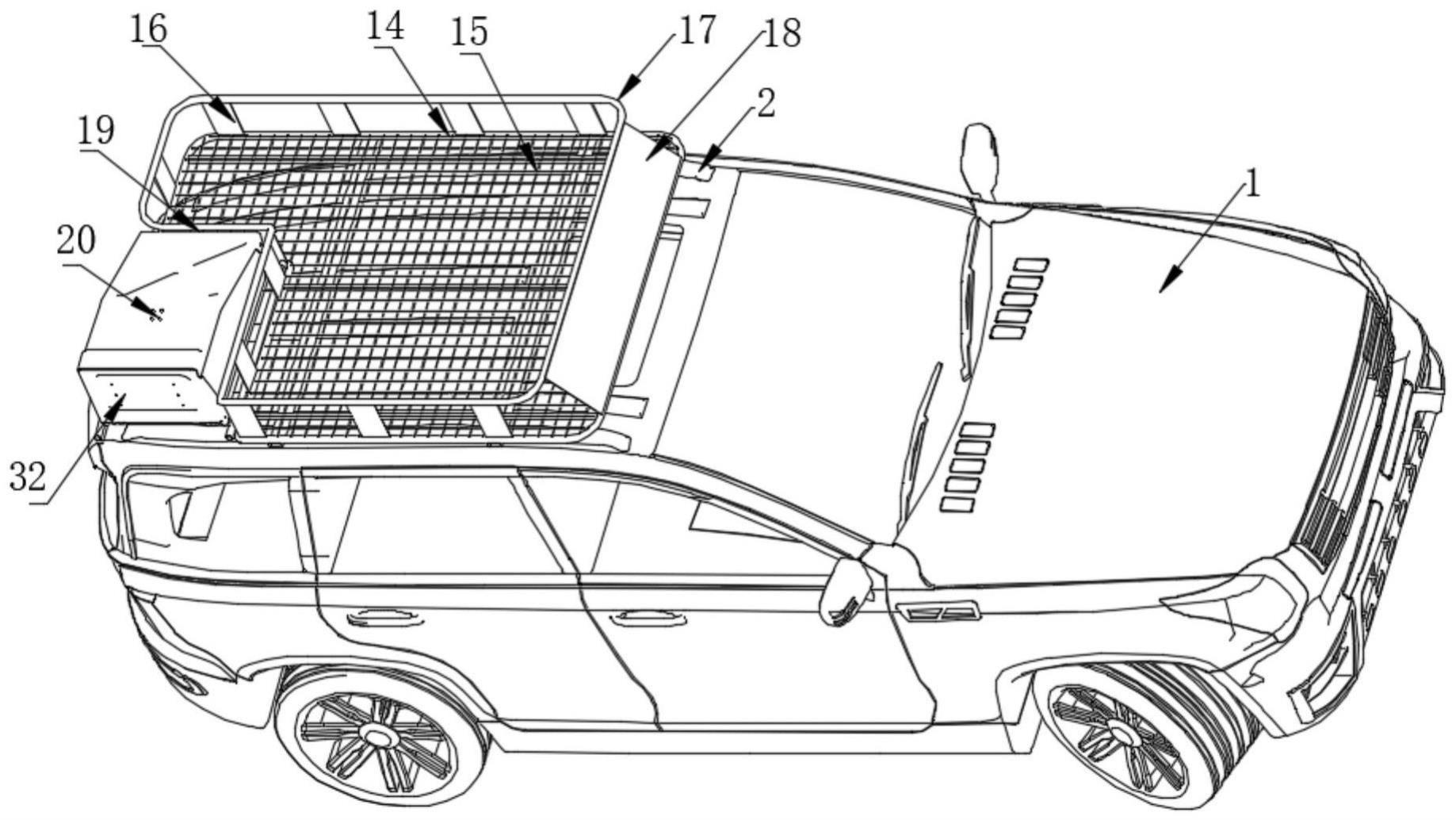 一种基于汽车旅行用车顶行李架的制作方法